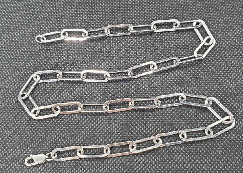Sterling Silver Cable Link Chain Necklace (1 of 3)