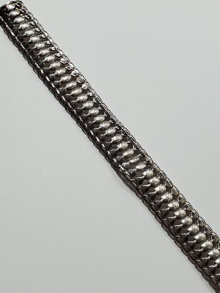 Milor Sterling Silver Wide Bracelet: Is 7 inches long and 16.5mm wide. Signed Italy, 925, Milor. Shipping Time: Usually 2-5 Business Days Shipping Rates: Shipping rates start at $15 (US Only) for 2-3 Day Priority Mail, contact us for our