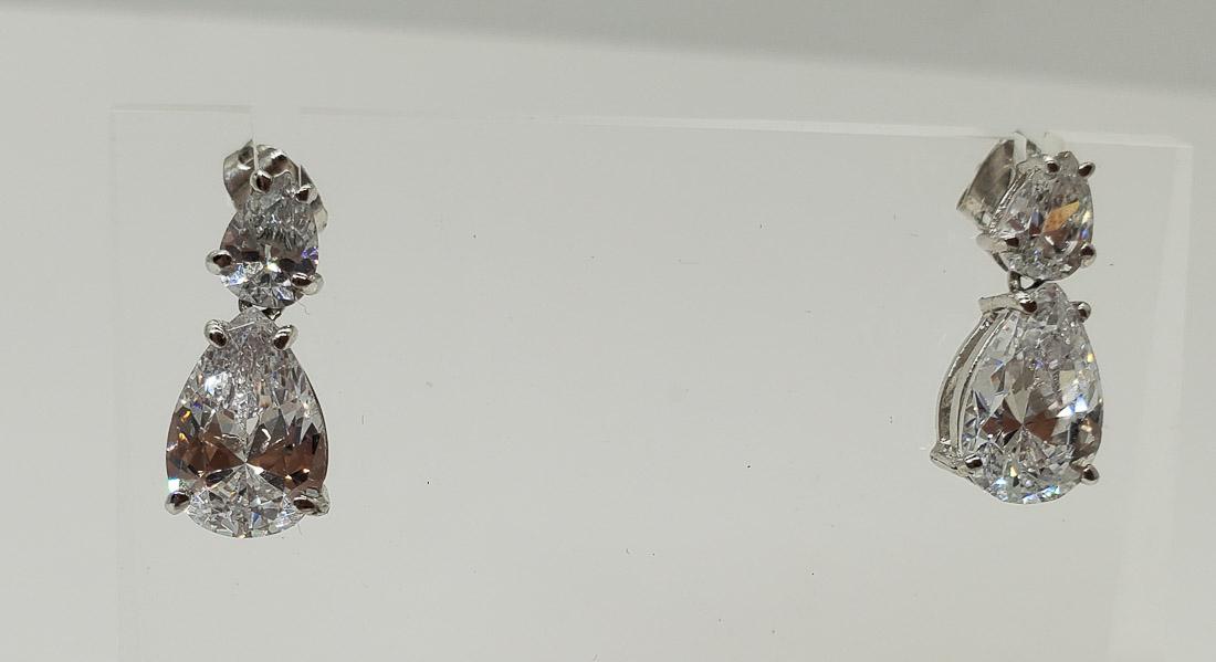 FAS Sterling Earrings: Have a 19.5mm drop and are 8.5mm wide. Shipping Time: Usually 2-5 Business Days Shipping Rates: Shipping rates start at $15 (US Only) for 2-3 Day Priority Mail, contact us for our first-class rates. C