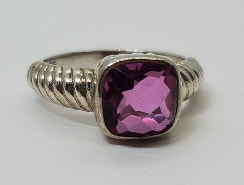 NICKY BUTLER Sterling Silver Spinel Ring: NICKY BUTLER Sterling Silver Spinel Ring Measures Size 7 with 9.3 mm face. Shipping Time: Usually 2-5 Business Days Shipping Rates: Shipping rates start at $15 (US Only) for 2-3 Day Priority Mail, con