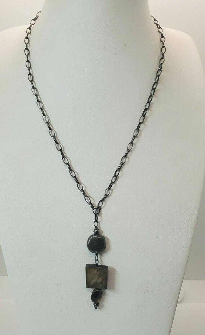 Sterling Silpada Retired Tiger's Eye necklace N1336 (1 of 5)