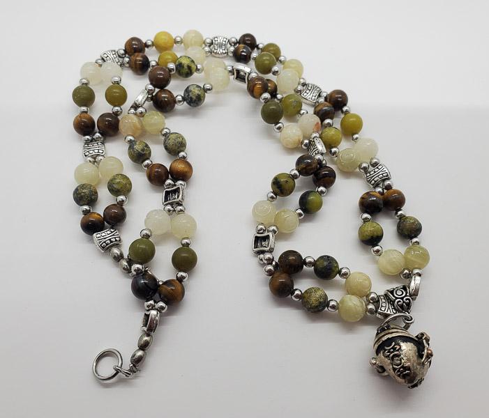 Natural Stone Poison Necklace: Necklace is appx 23 inches. Shipping Time: Usually 2-5 Business Days Shipping Rates: Shipping rates start at $15 (US Only) for 2-3 Day Priority Mail, contact us for our first-class rates. Combined Shi
