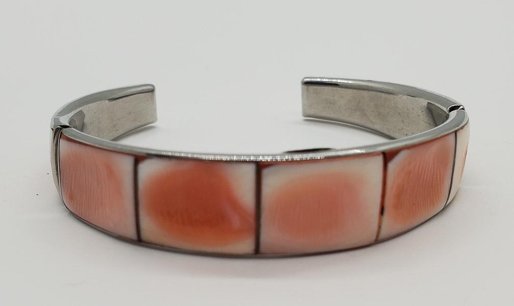 Silver Tone Made in the Philippines Bracelet: Bracelet measures 2.10 inches on the inside and is 13mm wide. Shipping Time: Usually 2-5 Business Days Shipping Rates: Shipping rates start at $15 (US Only) for 2-3 Day Priority Mail, contact us for o