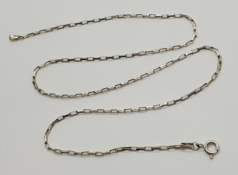 Garibaldi Silver Chain Necklace Real Silver Approx.41 Cm Silver Necklace 8  Mm Wide Vintage Retro Eye-catcher Necklace Timeless - Etsy Hong Kong