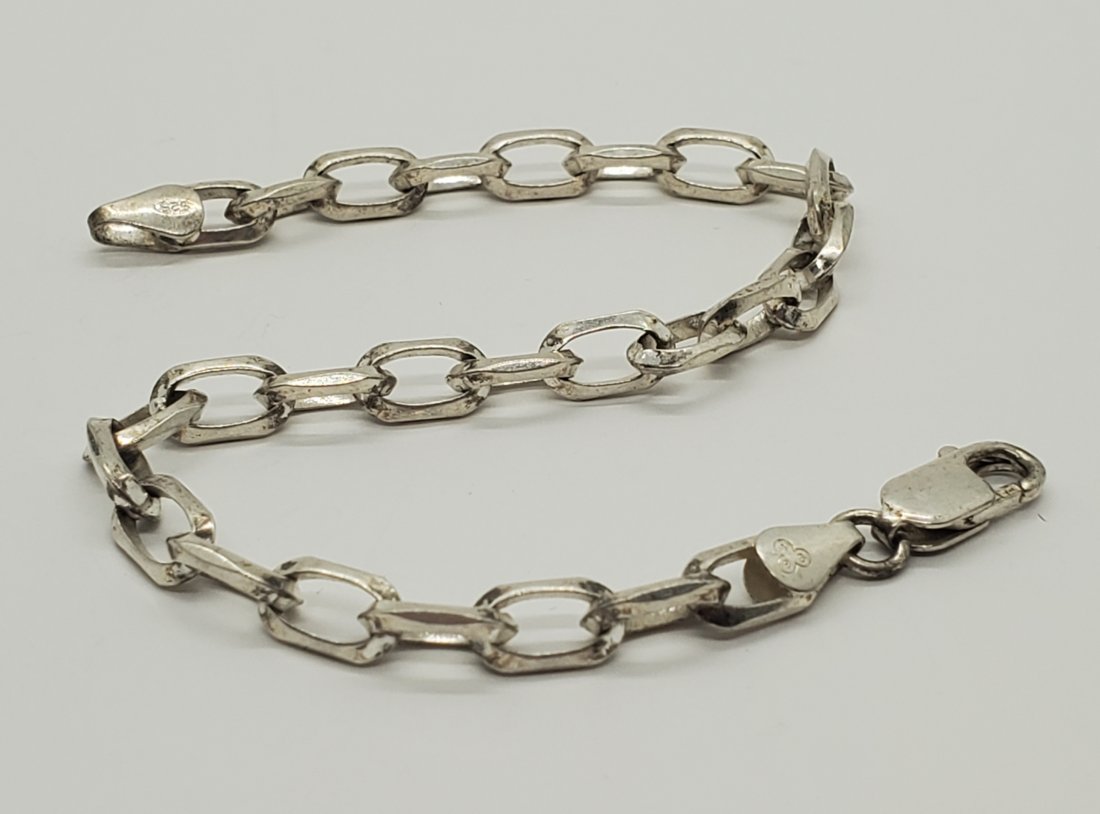 IBB Sterling Silver Link Bracelet (1 of 4)