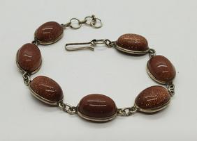 7 Inch Goldstone Bracelet: Bracelet is 7 to 7.5 inches with hook clasp Shipping Time: Usually 2-5 Business Days Shipping Rates: Shipping rates start at $15 (US Only) for 2-3 Day Priority Mail, contact us for our first-class rat