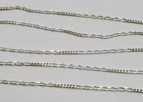 24 inch Italian Sterling Silver Figaro Chain (1 of 3)