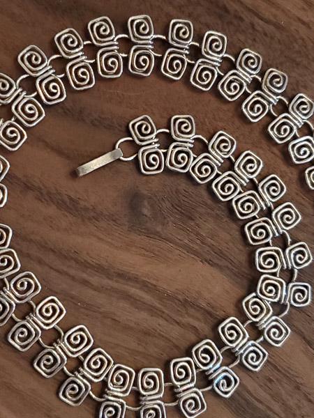 CII Sterling Silver Statement Necklace (1 of 5)