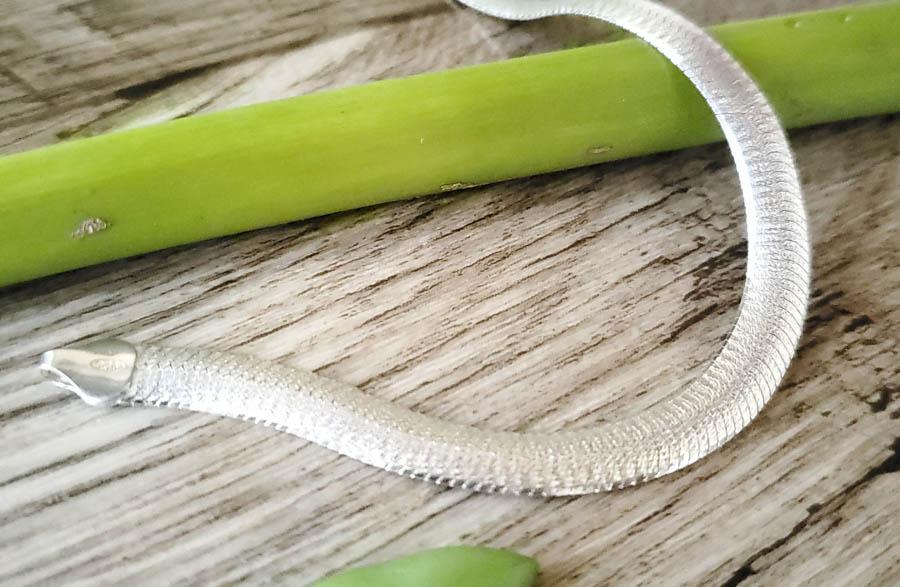 Italy Sterling Silver Bracelet (1 of 4)