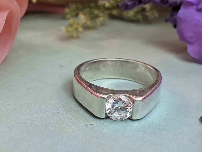 BOMA Sterling Silver Ring Sz 8 (1 of 5)