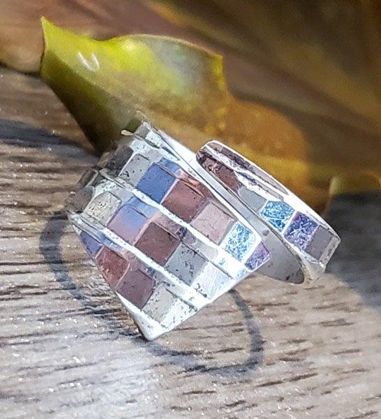 Sterling Silver Ring sz 7.5 (1 of 6)