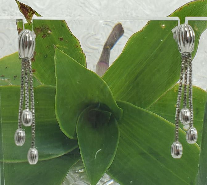 Vintage Sterling Silver Dangle Earrings (1 of 3)