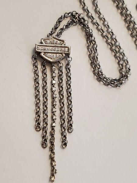 Harley Davidson Sterling Silver Necklace (1 of 7)