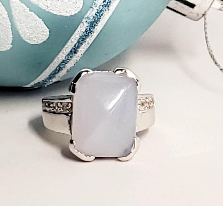 Sterling Silver Moonstone and CZ Ring sz 7: Ring Size: 7 Ring Face: 17x13mm Width if Band Ring: mm Weight in Grams: 8.35 Hallmarks & Stamps Include: 925, AK Other: