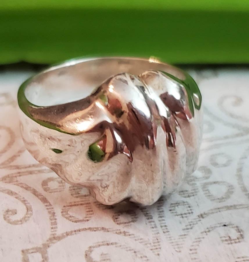 Mexico Sterling Silver Ring Sz 8 (1 of 5)