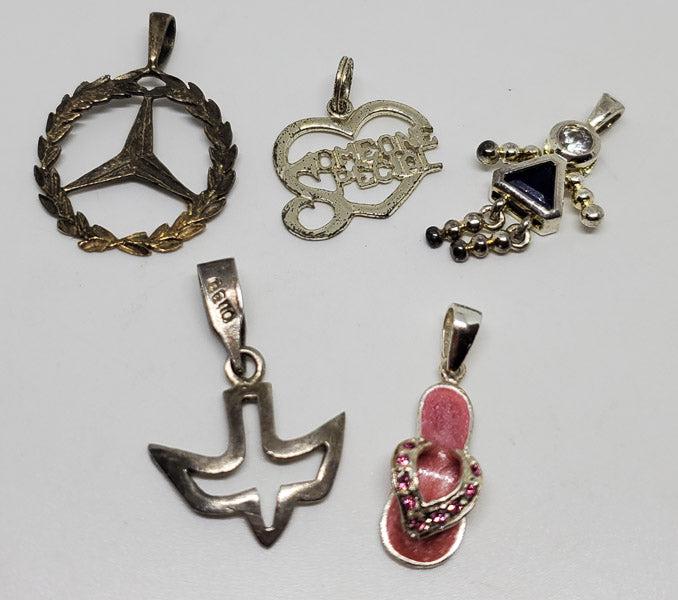 5pc 925 Sterling Silver Jewelry Lot (1 of 4)