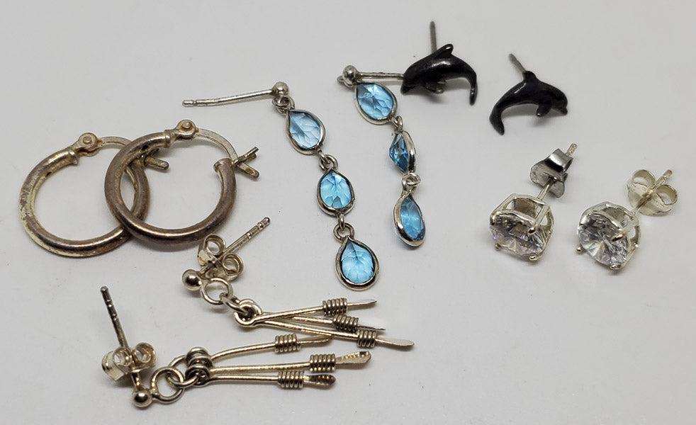 5pc 925 Sterling Silver Jewelry Lot (1 of 4)