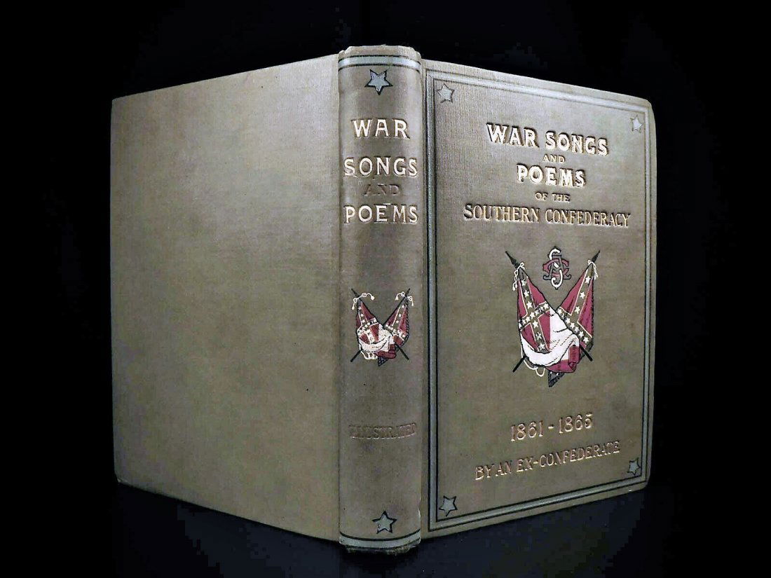 1904 Confederate Civil War Songs Poems 1st Edition (1 of 13)