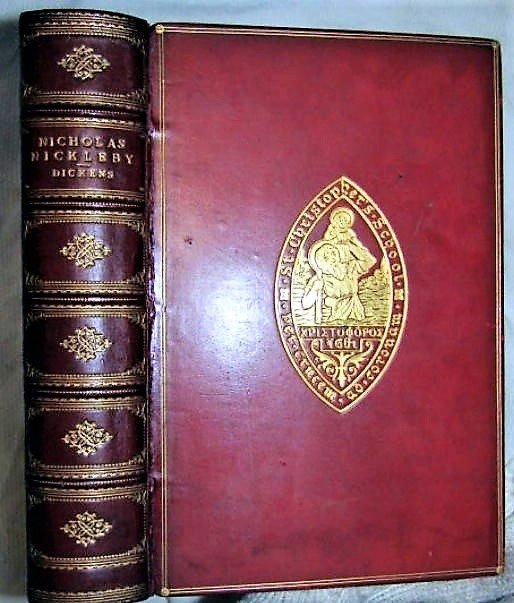 1907 ,CHARLES DICKENS,NICHOLAS NICKLEBY, 1st ed Reprint (1 of 16)