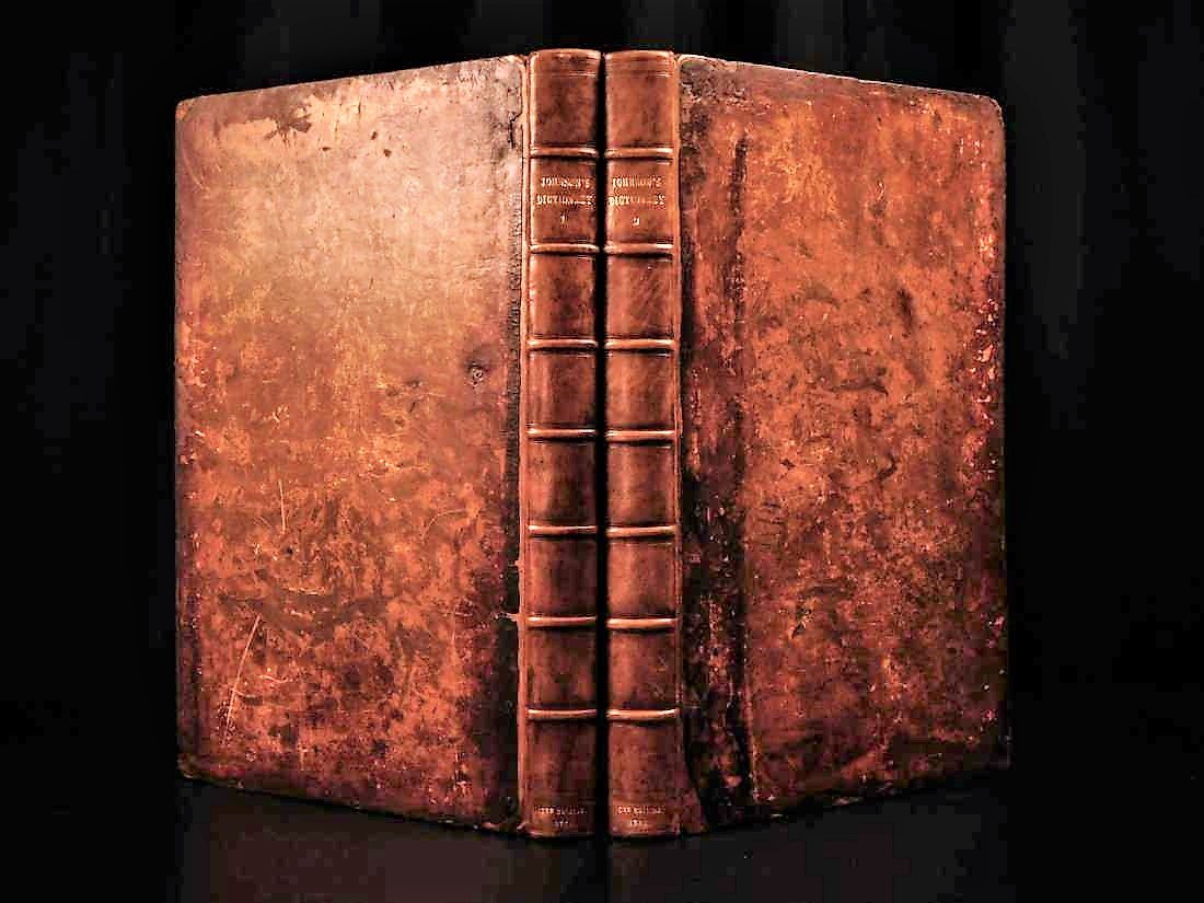 1785 Samuel Johnson FAMOUS Dictionary English Language (1 of 10)