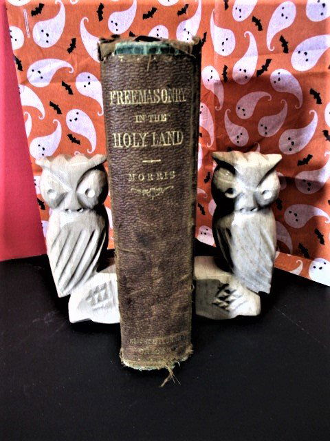 1897 Freemasonry in the Holy Land, Hiram's Builders: 1897 Freemasonry in the Holy Land or, Hand marks of Hiram's Builders by Robert Morris In 1868, Robert Morris (1818-1888), a sometime grand master of the Grand Lodge of Kentucky and founder