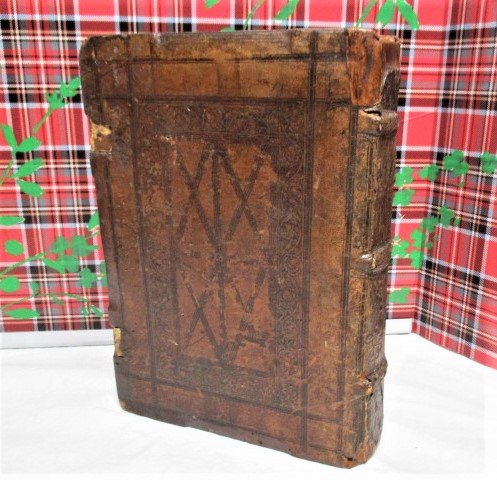 1496 INCUNABLE GOLDEN LEGEND MEDIEVAL SAINTS: 1496 INCUNABLE GOLDEN LEGEND MEDIEVAL SAINTS Catholic * GOTHIC BINDING! Compiled by Jacobus de Voragine, 1275, Johann Schönsperger's 1496 Latin edition. The Golden Legend (Legenda aurea or Legend