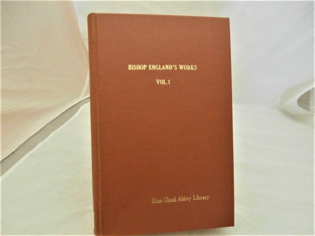 1849 Abolitionist,  Works of the Reverend John England (1 of 5)