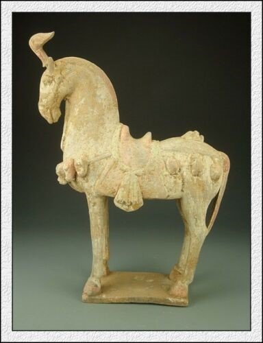 6000 + - BC Neolithic Age Dignity Aga War Horse Statue (1 of 10)