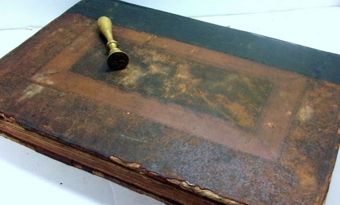 1637 Stoicism Justus Lipsius Philosophy Folio 1st ed: 1637 Stoicism Justus Lipsius Philosophy Leather Folio 1st ed 