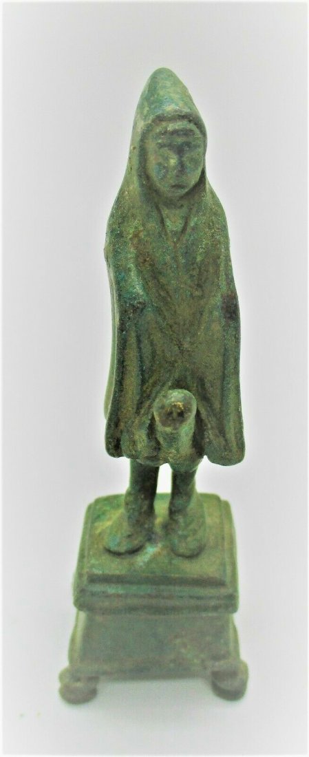 200-300 + - AD, Greek Priapus God Fertility Statuette (1 of 4)