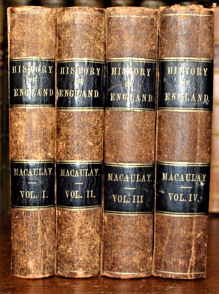 1856 The History of England From James II, 1st ed (1 of 10)