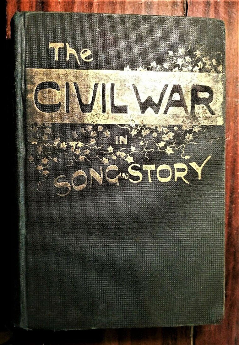 1865 THE CIVIL WAR IN SONG & STORY, 1st ed, Frank Moore (1 of 8)