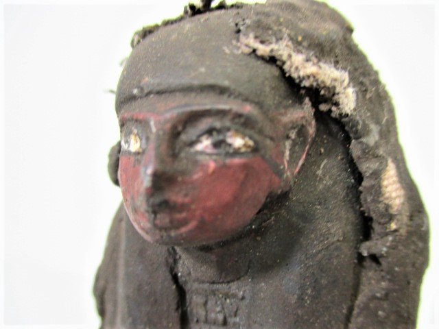 BEAUTIFUL ANCIENT EGYPTIAN FAIENCE USHABTI SHABTI (1 of 9)
