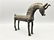 1800s BRONZE HORSE UNICORN SCULPTURE BENIN NIGERIA
