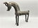 1800s BRONZE HORSE UNICORN SCULPTURE BENIN NIGERIA - 2