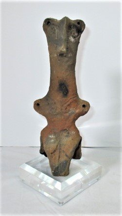 5700 to 4500 BC NEOLITHIC PREHISTORIC VINCA STATUETTE (1 of 8)