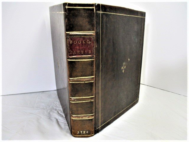1794 Foxs Book of Martyrs, History of Martyrdom (1 of 20)