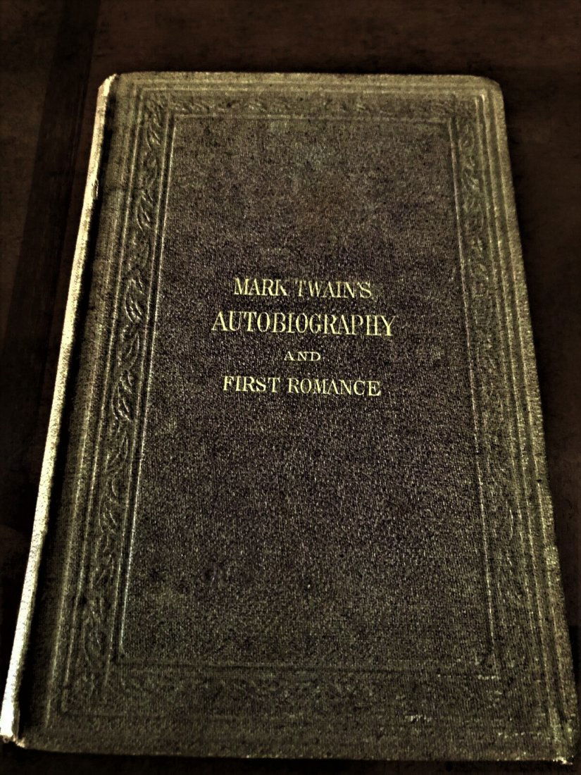 1871 Mark Twains Autobiography, First Romance, First Ed (1 of 6)