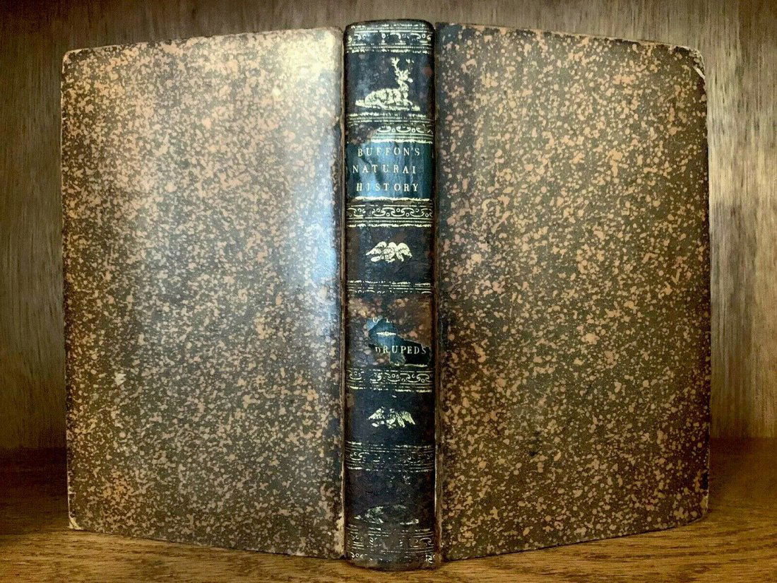 1812 BUFFON'S NATURAL HISTORY, 50 copper engravings (1 of 10)