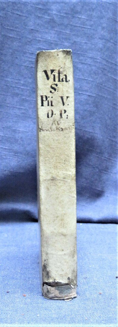 1672 Life of Pius V  Latin, Blessed by Pope Pius V 1st (1 of 11)