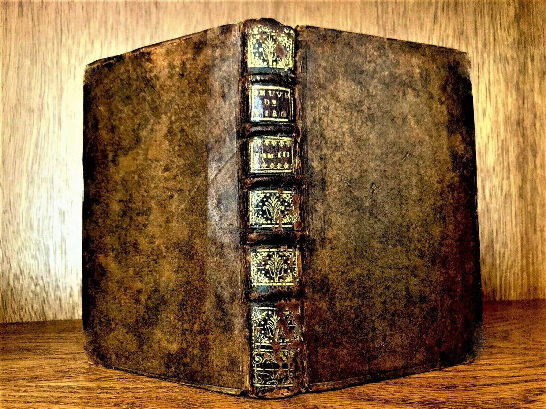 1736 WORKS OF VIRGIL, Æneid,  FRENCH, LATIN Edition (1 of 5)