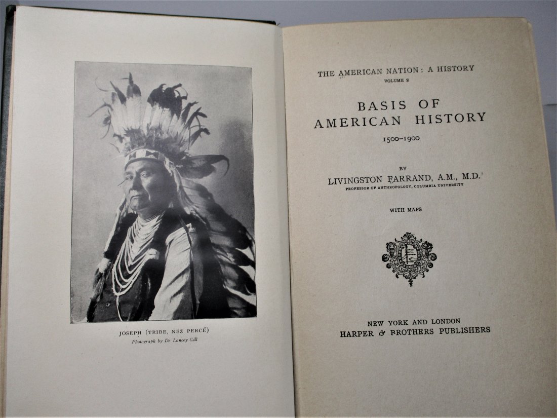 1904 Indians American History, 1st edition: 1904 Indians American History, 1st edition Library Copy With War, Maps, Indian Tribes, Mounds, Ruins, Eskimos, Myths, etc. This very scarce and interesting historical illustrated antique book is ent