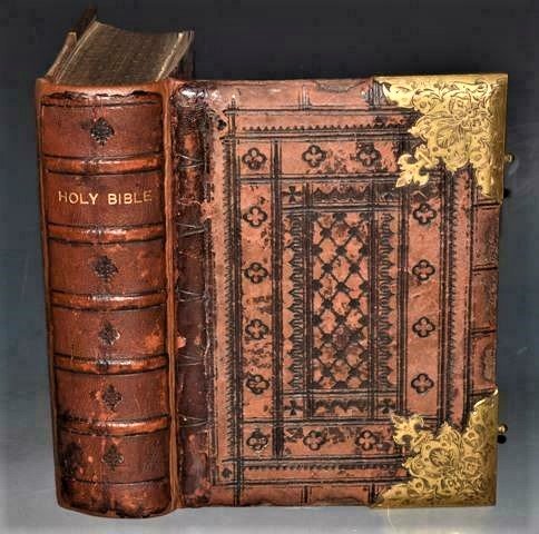 1846 Holy Bible, Old and New Testament, 14 Maps, Charts (1 of 19)