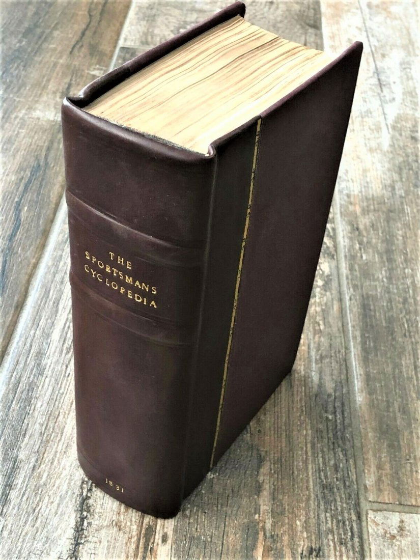 1831 Johnsons SPORTSMAN CYCLOPEDIA (1 of 11)