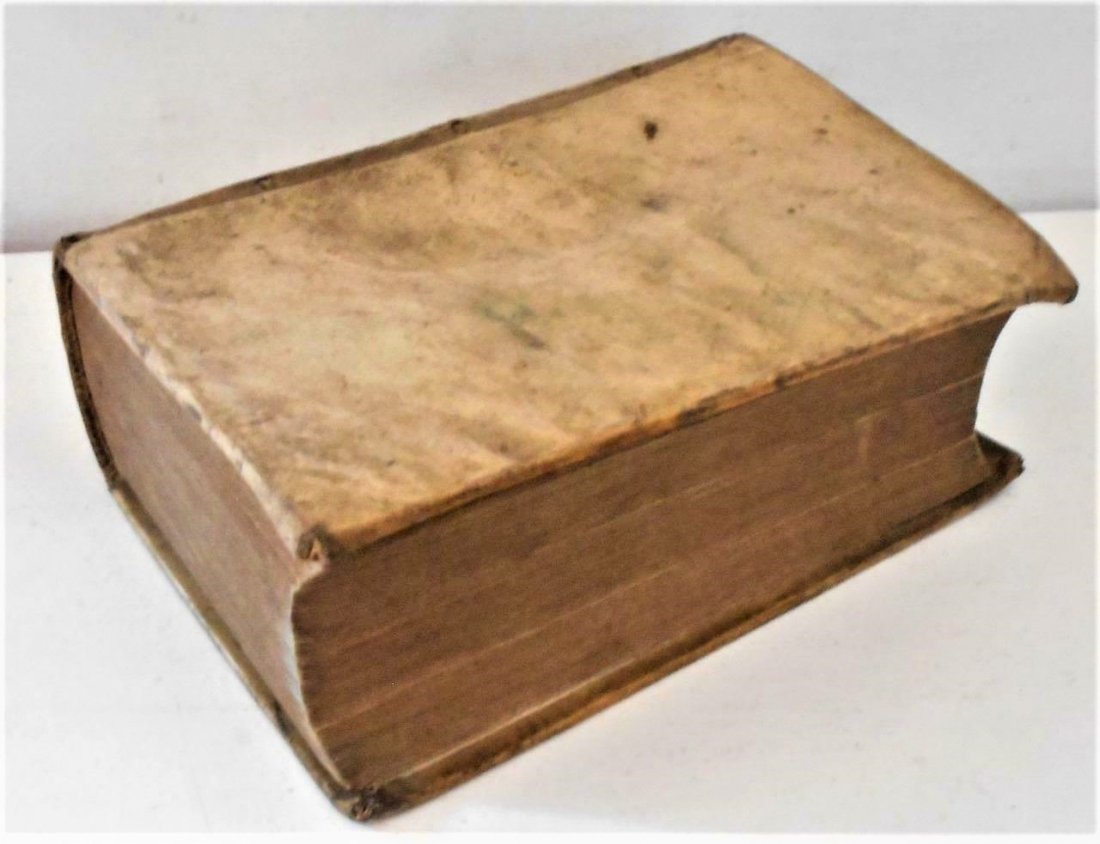 1583 BIBLIA SACRA, LATIN BIBLE, Apocrypha, Maps: 1583 BIBLIA SACRA - LATIN BIBLE Old New Testaments Apocrypha Illustrated MAPS Geneva.Petrum Santandreanum. Old and New Testament, according to the common version, doctors study veteris et noui testame