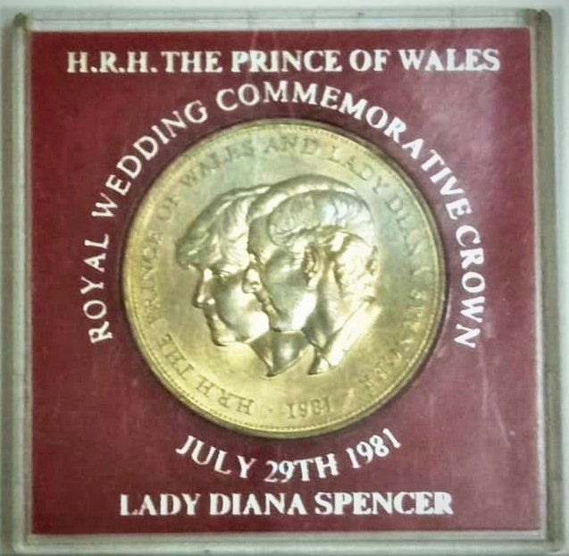Hongkong coin Commemorative Lady Diana 1981 (1 of 2)