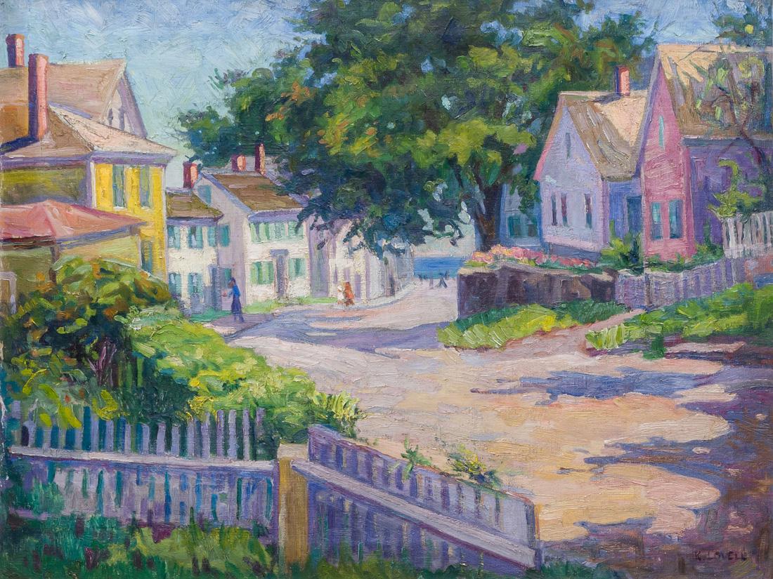 KATHERINE ADAMS LOVELL, American (1877-1945), Rockport, (1 of 3)