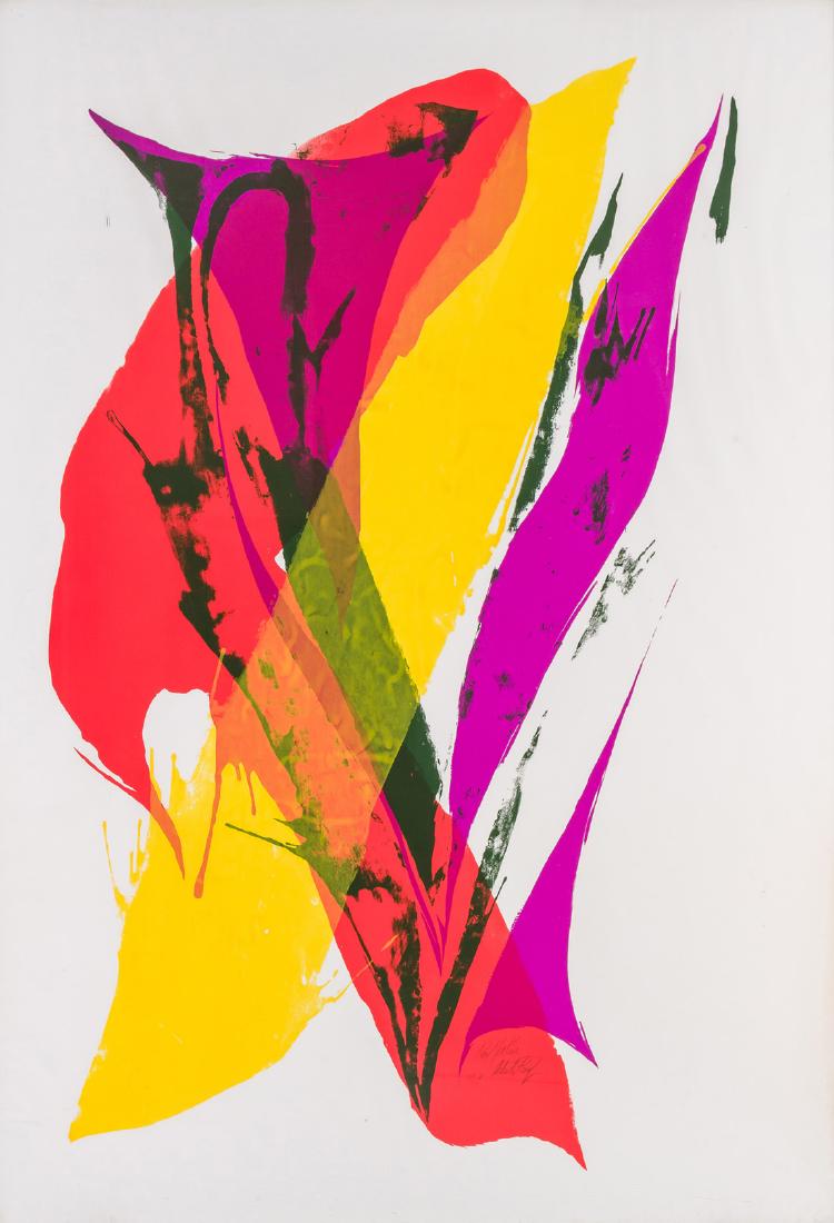 PAUL JENKINS, American (1923-2012), Untitled, (1 of 4)