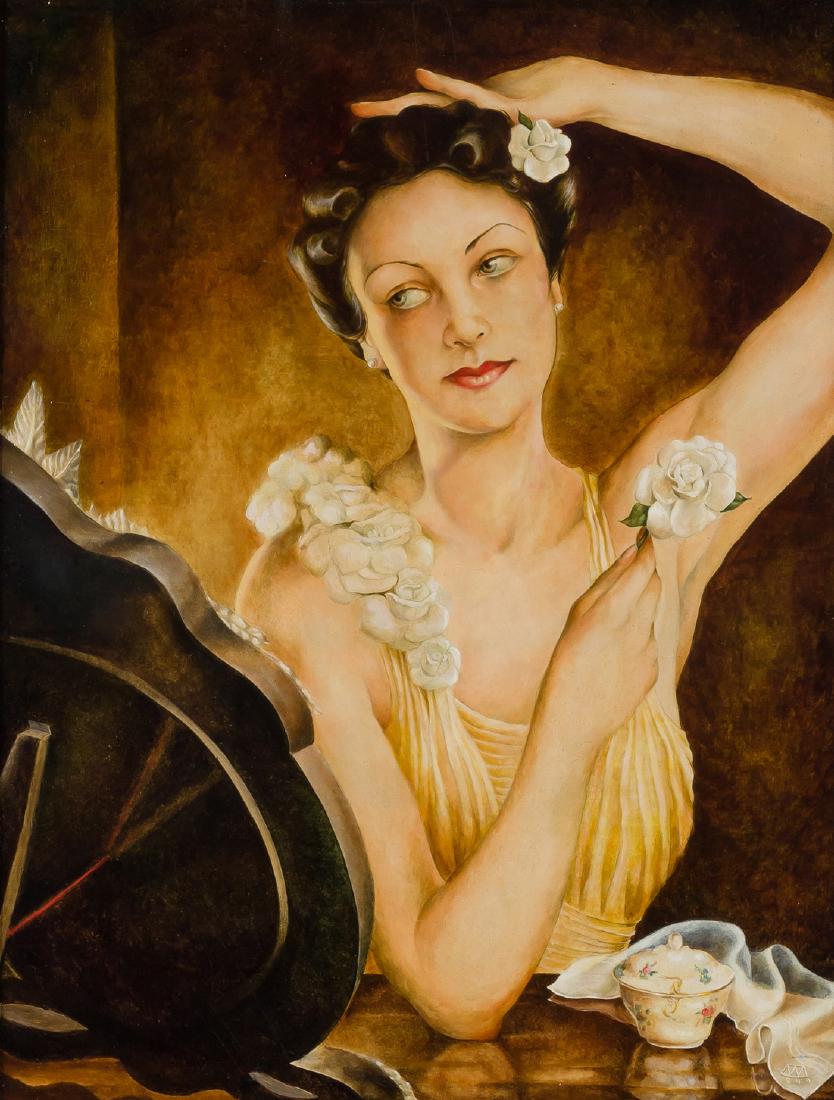 HANS WEIDEMANN, German (20th Century), "Before the (1 of 3)