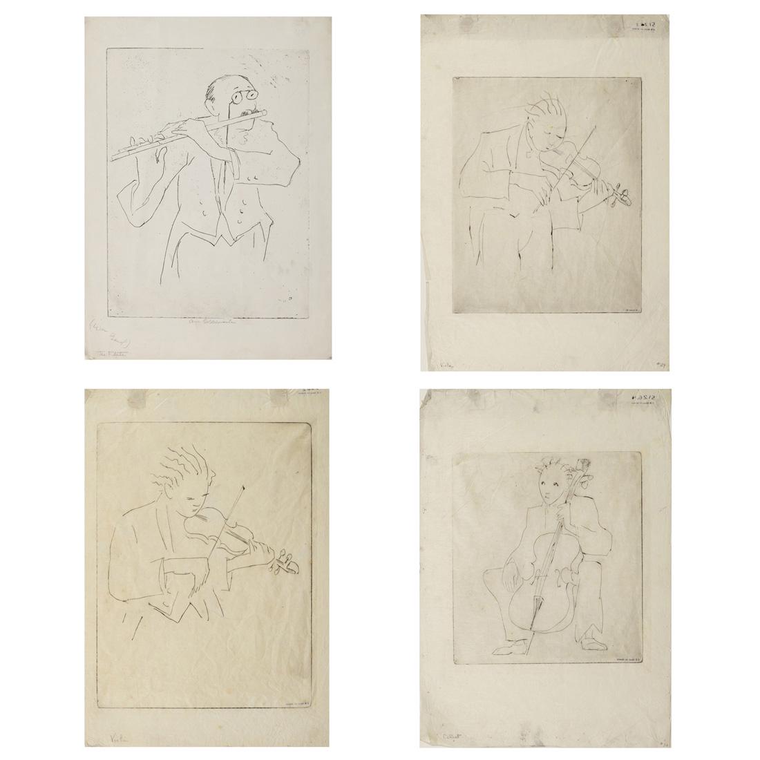 ANNE WILSON GOLDTHWAITE, American (1869-1944), "The (1 of 5)